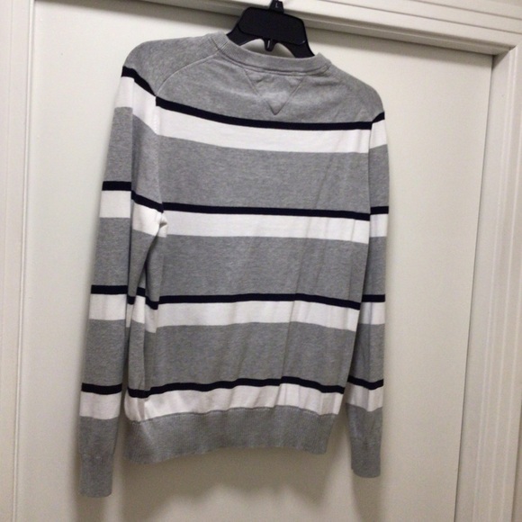 Mens Tommy Hilfiger Cotton Crewneck Sweater - Picture 4 of 4
